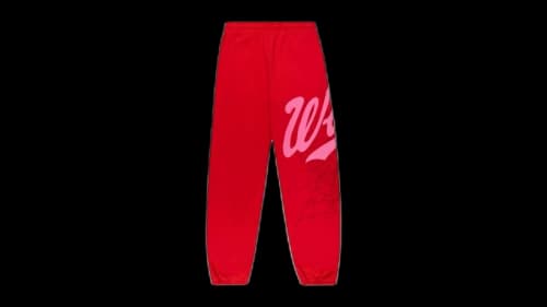 Sp5der Stadium Sweatpant Red
