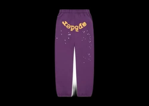 Sp5der Star OG Web V2 Sweatpant Purple