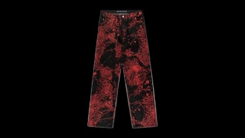Sp5der V2 Web Denim Black