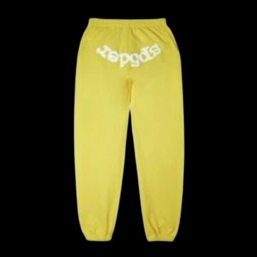 Sp5der Websuit Sweatpant Yellow