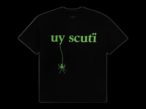 Sp5der x UY SCUTI Tee Black/Green