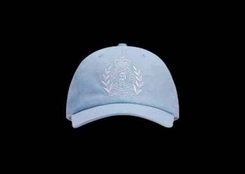 Sporty & Rich New York Crest Hat Light Blue