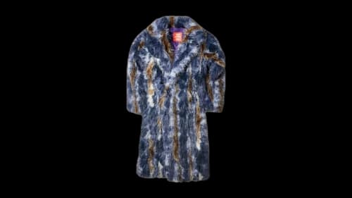 Sprayground Foundation Days Fur Coat Multicolor