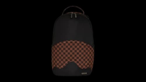 Sprayground Maison Check Backpack Black/Brown