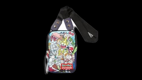 Sprayground Rick & Morty Crammed Sling Multicolor