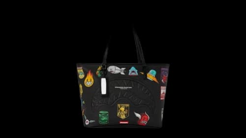 Sprayground The Journey Begins Tote Multicolor
