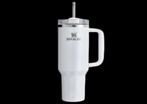 Stanley Flowstate Quencher 40oz Tumbler Pearl