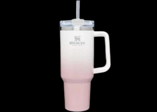 Stanley Parfait Ombre Quencher 40oz Tumbler Pink