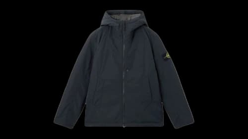 Stone Island 4100047 Micro Twill Jacket Black