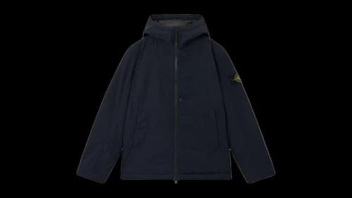 Stone Island 4100047 Micro Twill Jacket Navy Blue