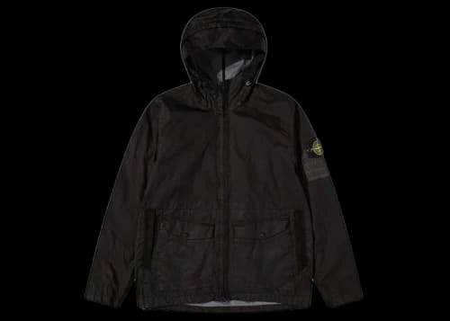 Stone Island x DSM Men's 3L TC Hooded Jacket Black