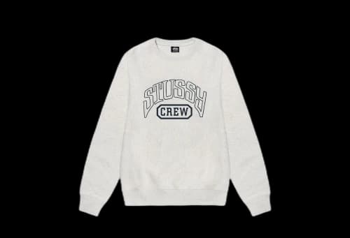 Stussy Crew Grey (FW22)