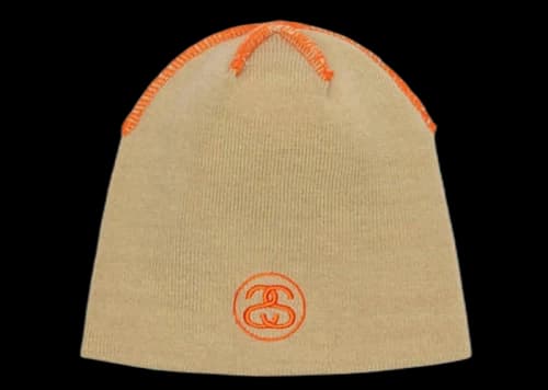 Stussy Exposed Stitch Skullcap Khaki