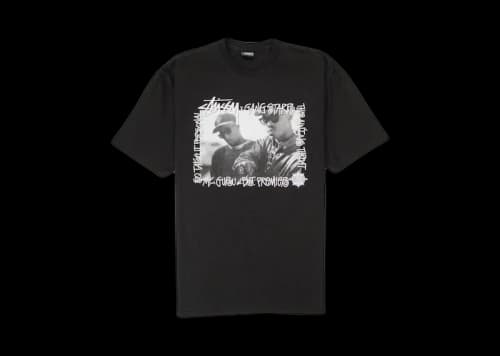 Stussy Gang Starr Take It Personal Tee Black