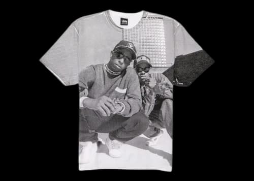 Stussy Gang Starr Tee Multicolor/White