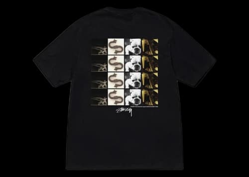 Stussy Grid Tee Black