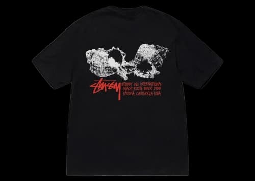 Stussy Shells Tee Black