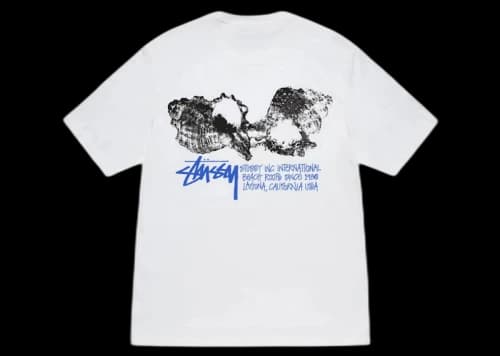 Stussy Shells Tee White