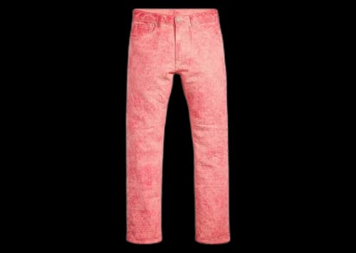 Stussy x Levi's Dyed Jacquard Jean Pink