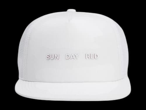 Sun Day Red x Tiger Woods Foam Mesh Hat White