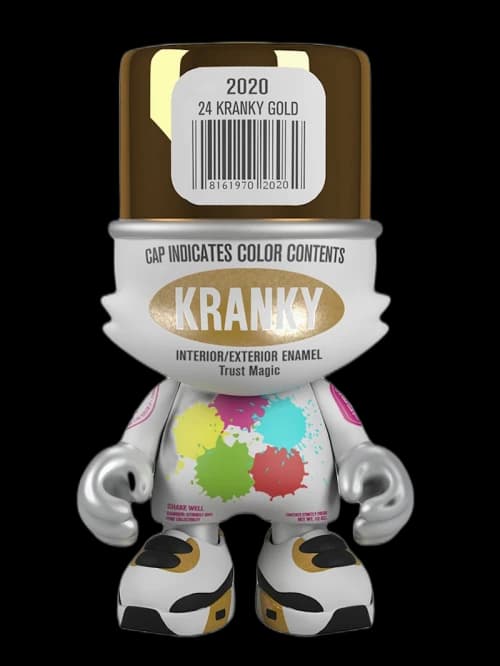 Superplastic SuperKranky by Sket One Figure Gold