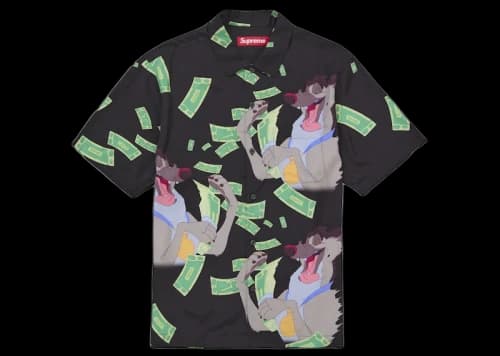 Supreme All Dogs Go To Heaven S/S Shirt Black