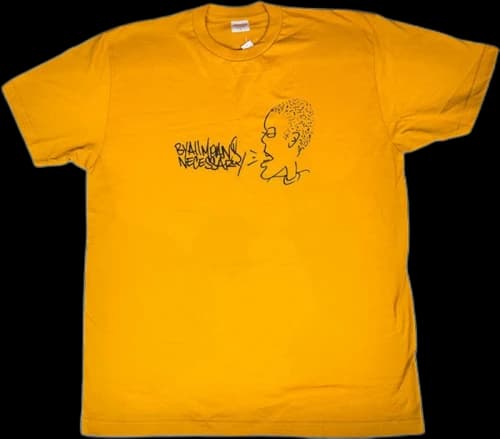 Supreme All Means Tee Dark Gold