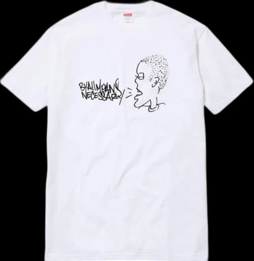 Supreme All Means Tee White