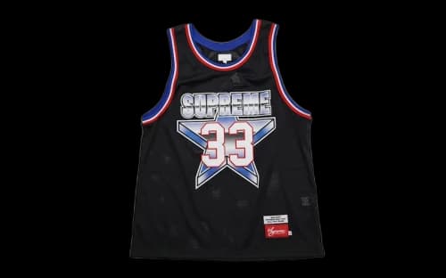 Supreme All Star Basketball Jersey Black