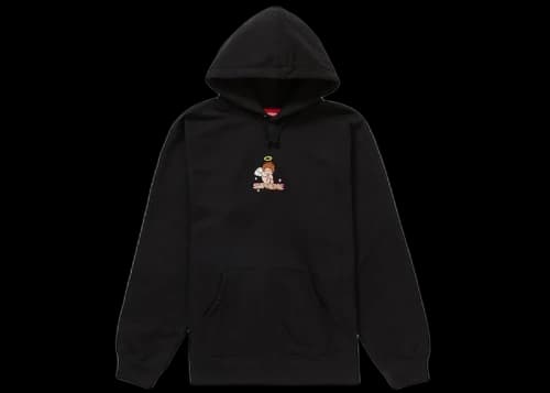 Supreme Angel Hooded Sweatshirt Black