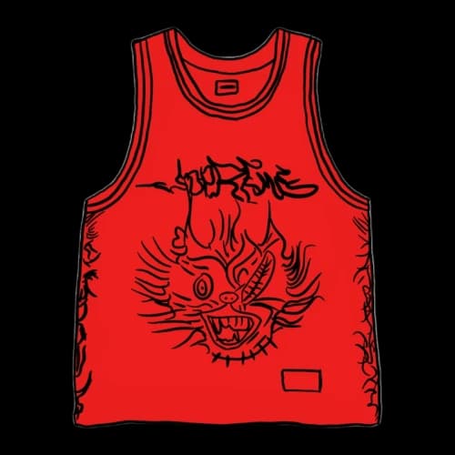 Supreme Animal Basketball Jersey Red