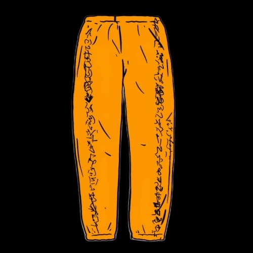 Supreme Animals Sweatpant Gold