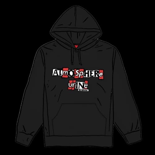 Supreme Antihero Hooded Sweatshirt Black