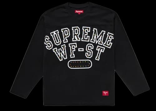 Supreme Athletic Studded L/S Top Black