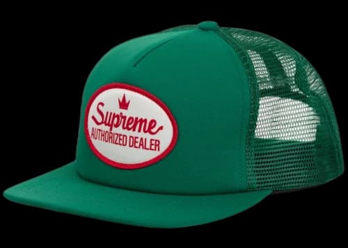 Supreme Authorized Mesh Back 5 Panel FW24 Green