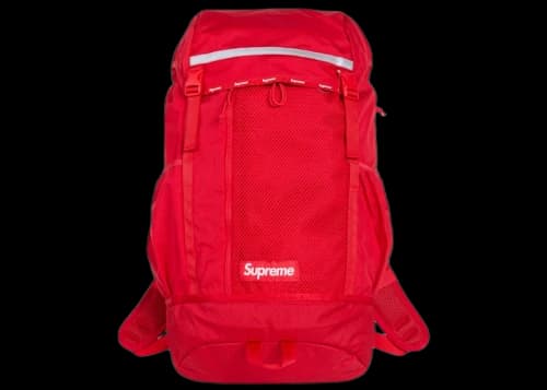 Supreme Logo Backpack (FW24) Red
