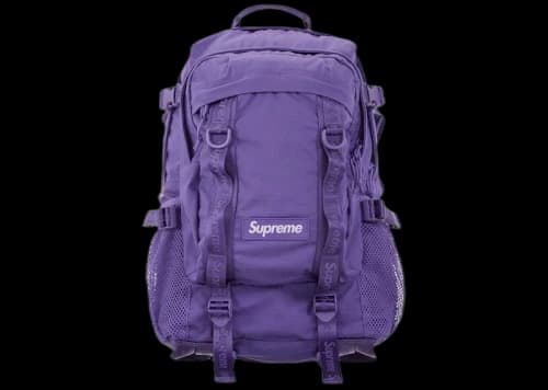 Supreme Logo Backpack (SS26) Purple