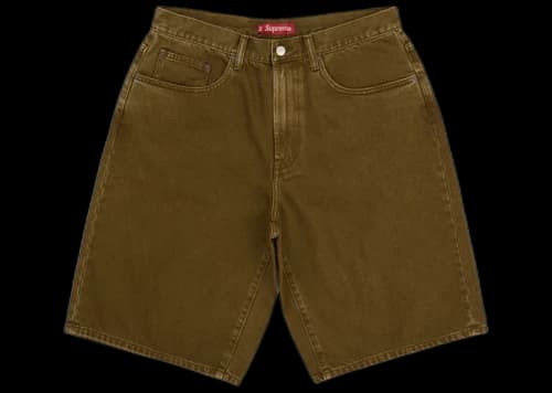 Supreme Baggy Denim Short (SS26) Brown