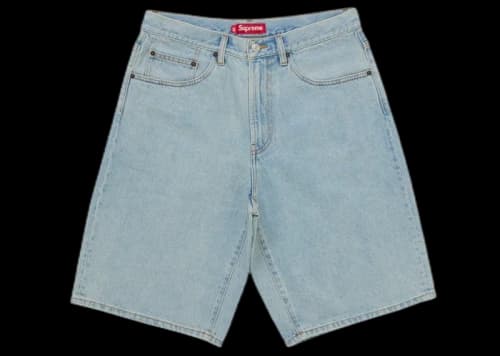 Supreme Baggy Denim Short (SS26) Light Blue
