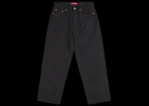 Supreme Baggy Selvedge Jean Rigid Black