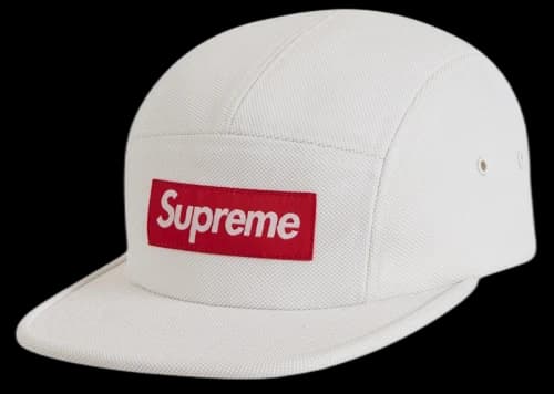 Supreme Ballistic Nylon Camp Cap White