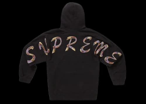 Supreme Beaded Hooded Sweatshirt Black