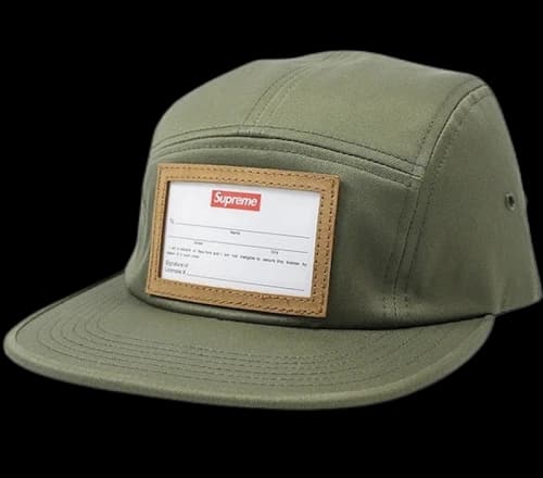 Supreme Big Game Camp Cap Olive