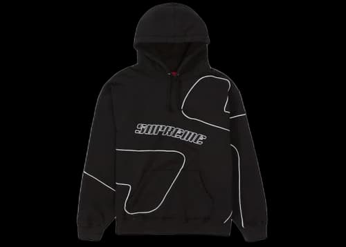 Supreme Big S Hooded Sweatshirt Black