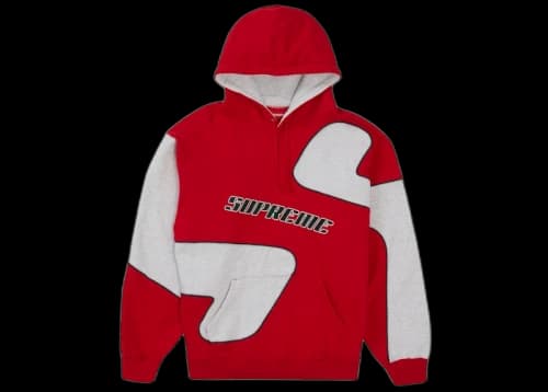 Supreme Big S Hooded Sweatshirt Red