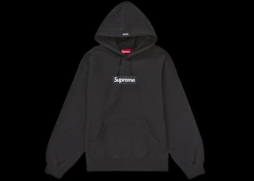Supreme Box Logo Hooded Sweatshirt (FW24) Black