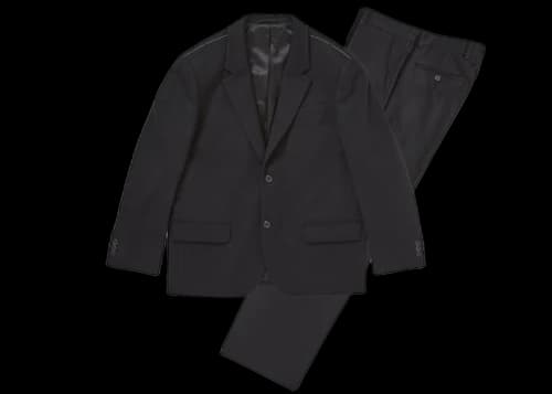 Supreme Brushed Wool Suit Black
