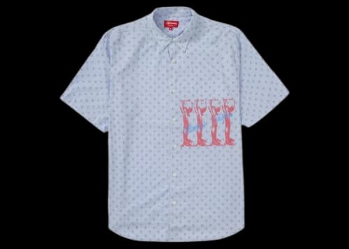 Supreme Butthole Surfers S/S Shirt Light Blue