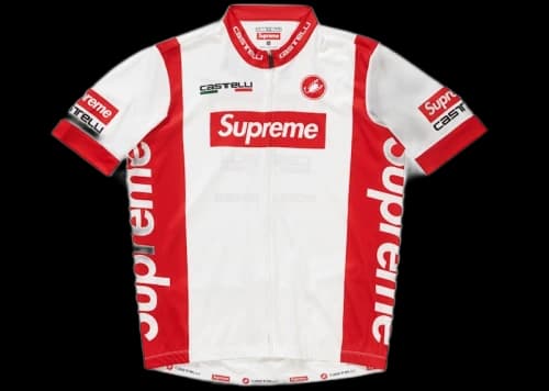 Supreme Castelli Cycling Jersey White