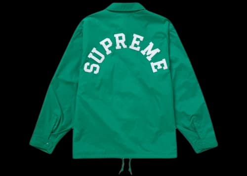 Supreme Champion Coaches Jacket Green